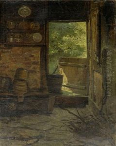 Blick In Eine Berghutte