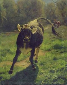 Rennendes Kalb