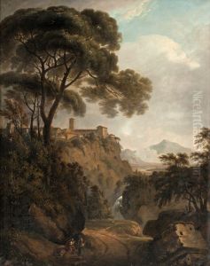 Grotta Ferrata.... by George Howland Beaumont