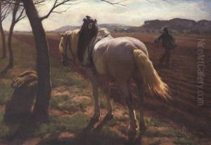 Beim Saen by Johann Rudolf Koller