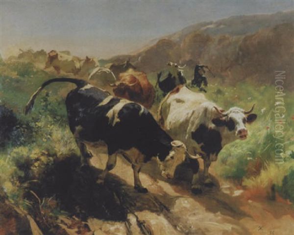 Abstieg Von Der Alp - view 1