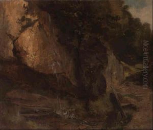 Am Weg Von Weggis Nach Vitznau by Johann Rudolf Koller