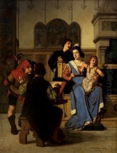 The Portrait Session by Wilhelm Koller