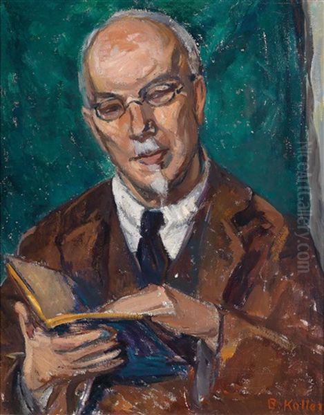 Portrait Friedrich Eckstein - view 1