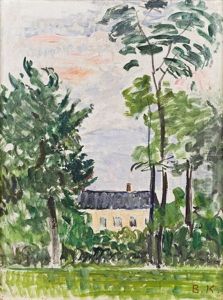 Haus Mit Garten by Broncia Koller-Pinell