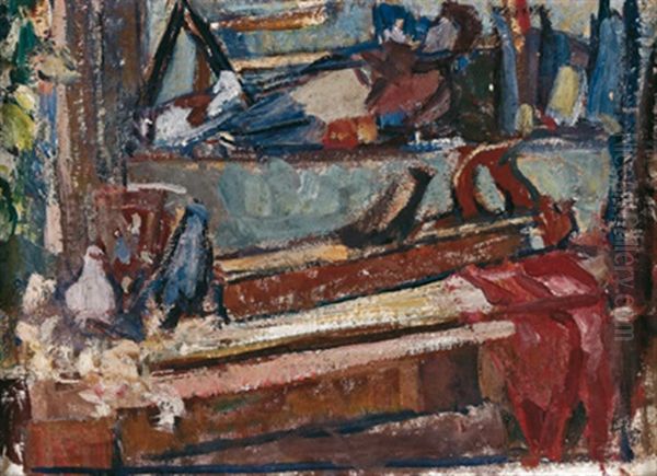 Holz Oder Hobelbank (preliminary Study) - view 1