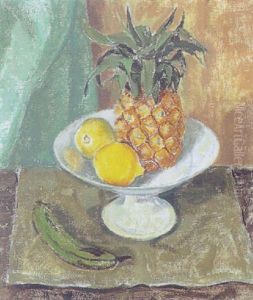 Stilleben Mit Ananas