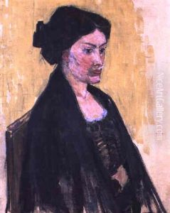 Bildnis Einer Dame by Broncia Koller-Pinell