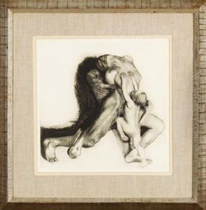 Tod Und Frau by Kaethe Kollwitz