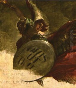 Erzengel Michael Mit Schild by Waldemar Kolmsperger the Elder