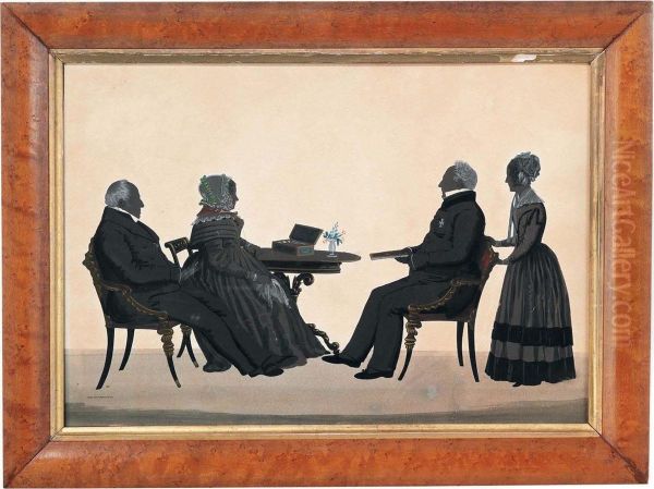A Conversation Piece: A Gentleman - view 1