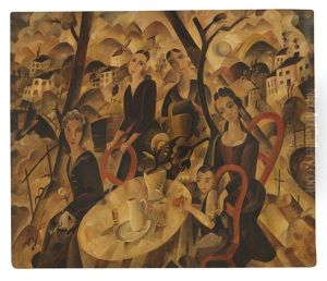 Tee Im Garten by Joseph Kolschbach