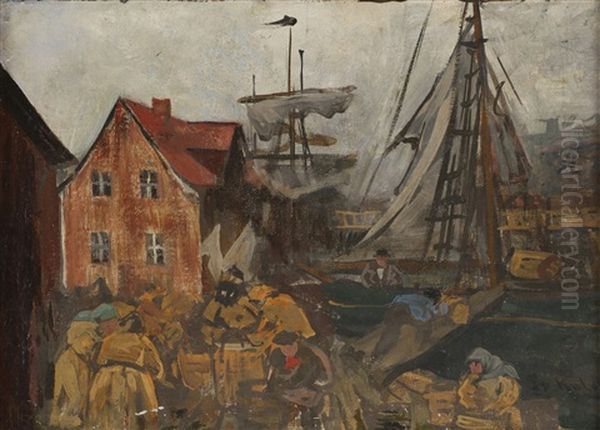 Fra Fiskebryggen I Bergen - view 1