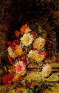 Dahlien by Irma Komlosy