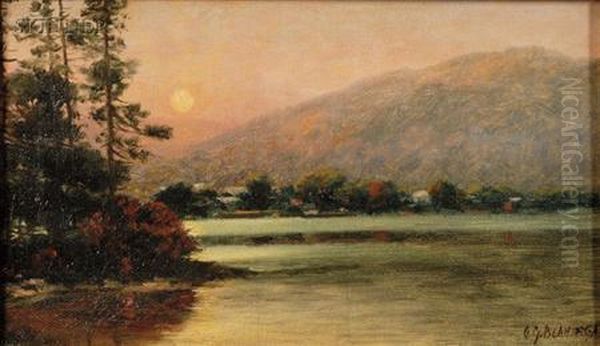 Sunset On The Lake - view 1