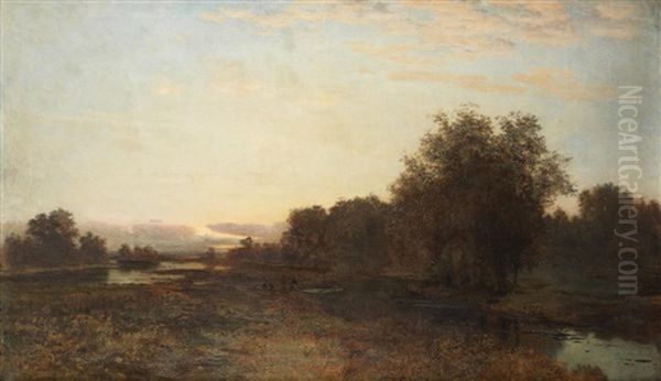 Landscape With A Boat - view 1