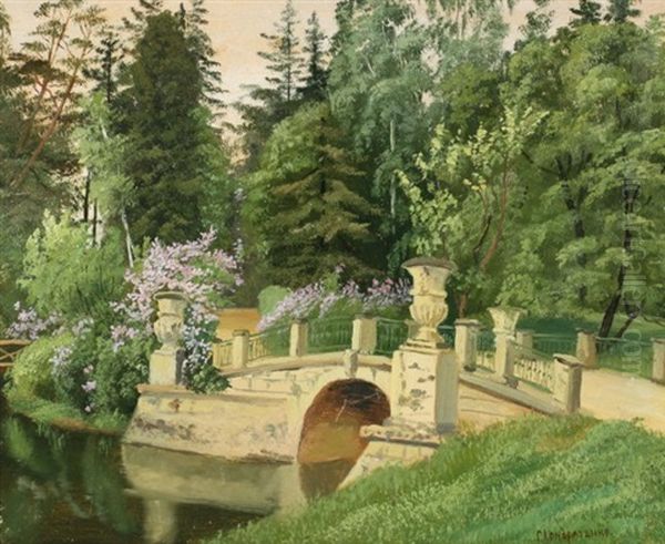 Bridge In Pavlovsk Park - view 1