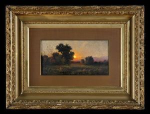 Country Sunset by Charles Grant Beauregard