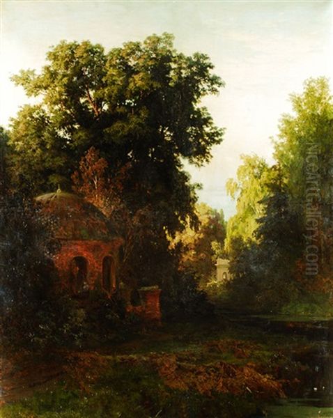 Idyllische Gartenlandschaft - view 1