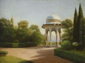 Landscape With Pagoda