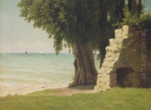 Ruin By The Coast