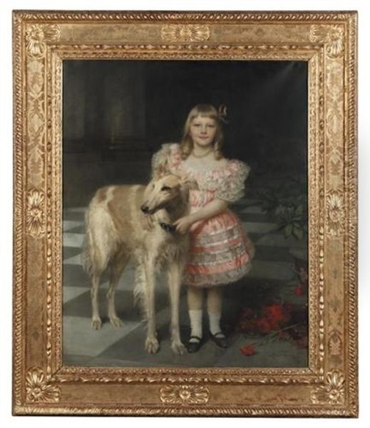 Portrait Of Viktoria Luise Princess Of Prussia, Daughter Of Wilhelm Ii German Emperor (viktoria Luise, Prinzessin Von Preussen, Tochter Von Wilhelm Ii., Deutscher Kaiser) - view 1