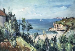Paysage by Oldrich Konicek