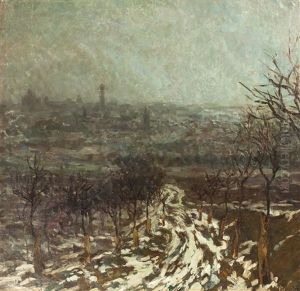 Blick Auf Kutna Hora (kuttenberg) by Oldrich Konicek