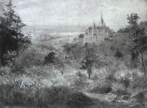 Schloss Am Hang: Wernigerode Im Harz by Ferdinand Konig