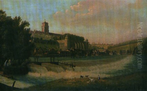 Vedute Der Stadt Bern Vom Schwellenmatteli Aus - view 1