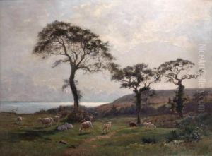 Berger En Bord De Mer by Armand Beauvais