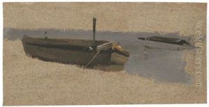 Boot Am Wasser by Hugo Konig