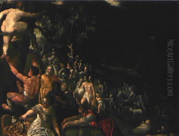 Sintflut (after Adam Elsheimer) - view 1