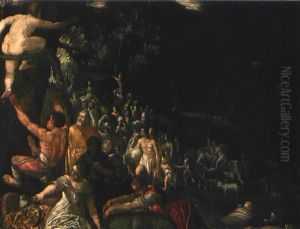 Sintflut (after Adam Elsheimer) by Johann (Hans) Konig