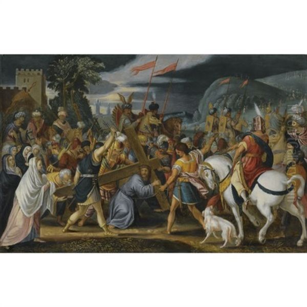 Christ On The Road To Calvary - view 1