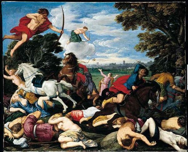 The Death Of Niobe's Children - view 1