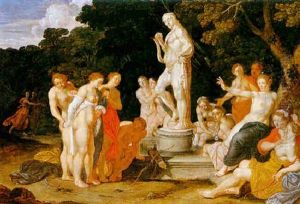 Diana, Die Schwangerschaft Der Nymphe Callisto Entdeckend by Johann (Hans) Konig