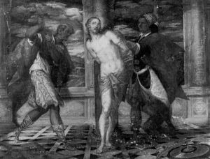 La Flagellation Du Christ by Johann (Hans) Konig