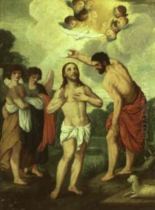 Taufe Christi by Johann (Hans) Konig