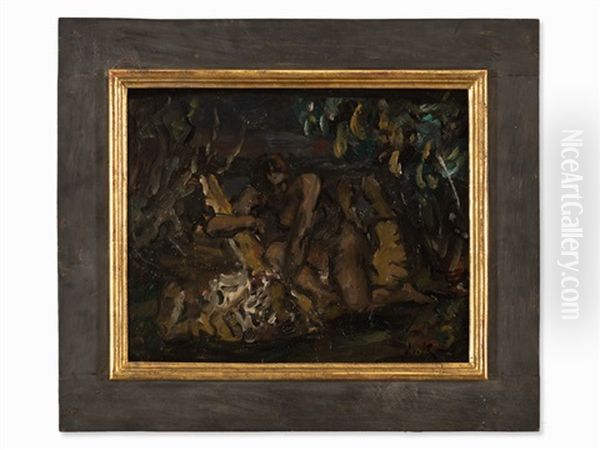 Bacchante And Panther - view 1