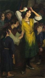 Vor Dem Tanz by Leo von Koenig