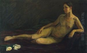 Liegende Schonheit by Leo von Koenig
