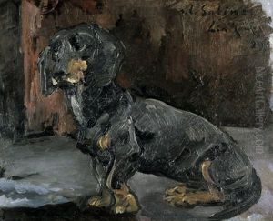 Junger Dackel by Leo von Koenig