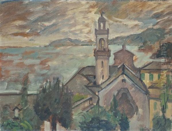 Ansicht Von Rapallo Bei Gewitter - view 1