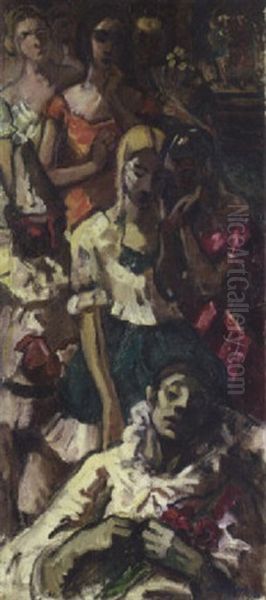 Der Tod Des Pierrot (iv) - view 1