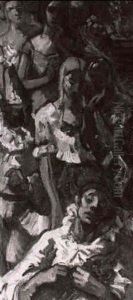 Trauer Um Den Harlekin by Leo von Koenig