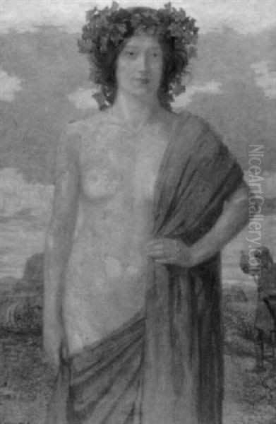 Kriemhild Und Siegfried Nach Der Bezwingung Des Drachens - view 1