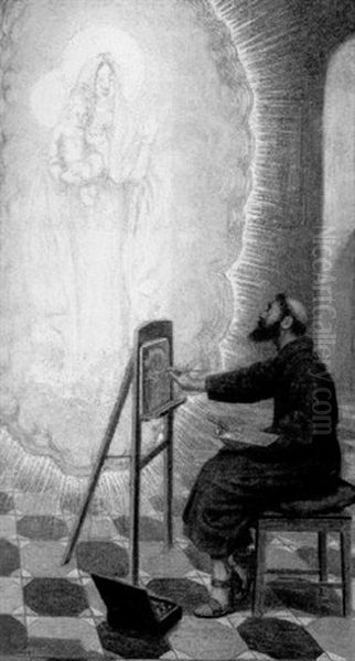 Das Heiligenbild (muter Gottes Mit Jesukind Sind Modell) - view 1