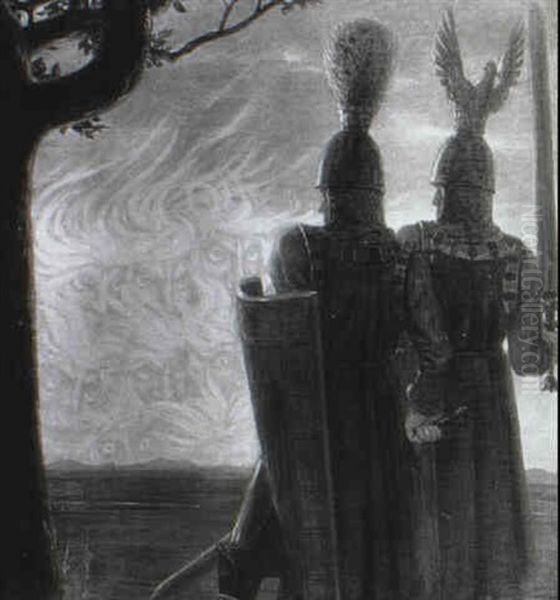 Helden, Illustration Zum Nibelungenlied - view 1