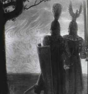Helden, Illustration Zum Nibelungenlied